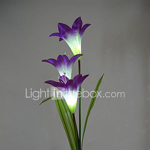 Color Changing Solar Lily Flower Stake Light(CSS 58263)