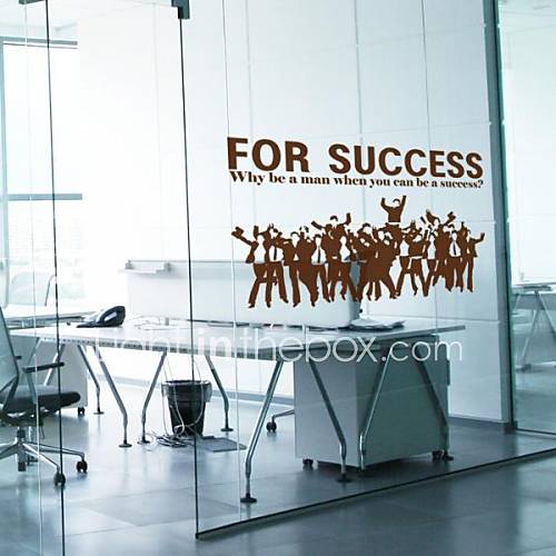 People Business Success Decorative Wall Stickers