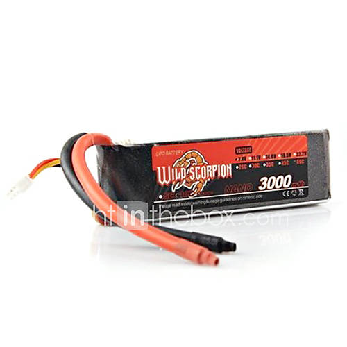 Wild Scorpion 18.5V 5S 3000mAh 45C Li Po Battery(T Plug)