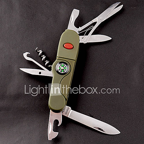 13 in 1 multifunctional knife and too set for outdoor