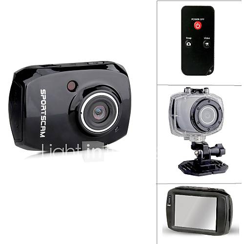 G353 Waterproof HD 1080P 12.0 MP CMOS Sport Diving DVR Camcorder Camera