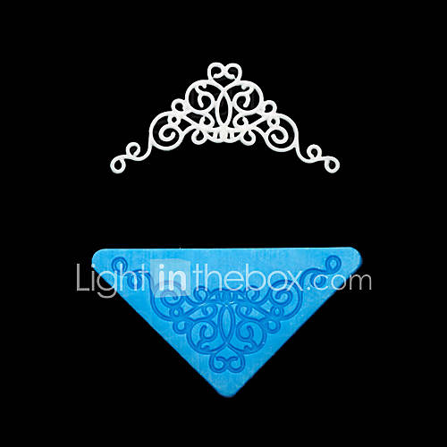 Triangle Lace Silicone Mold Cake Decoration