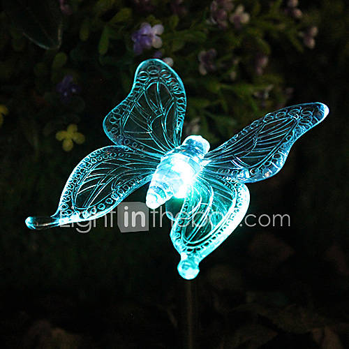 Solar Color Changing Butterfly Garden Stake Light(CSS 57272)