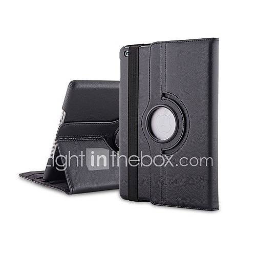 Lichi Grain Auto Sleep Wake Up PU Leather Case with Stand for iPad 2/3/4