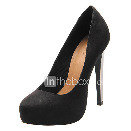 Suede Womens Stiletto Heel Heels Pumps/Heels Shoes