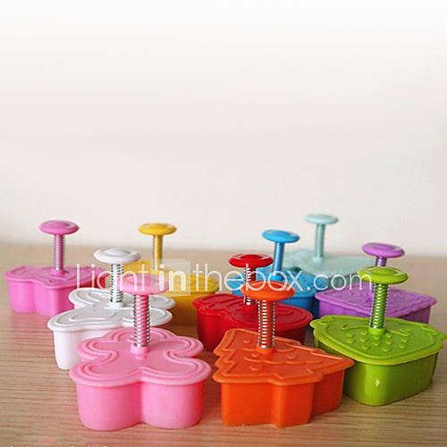 Cake Decorating Cutter, Random Color/Shape