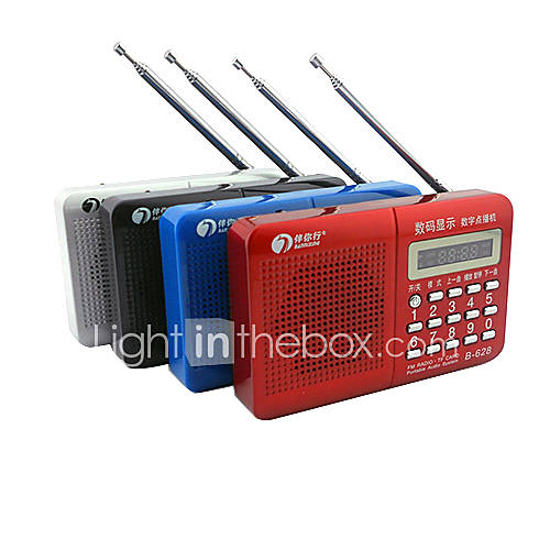 Bannixing B628 Portable Radio Speaker Support FM/TF