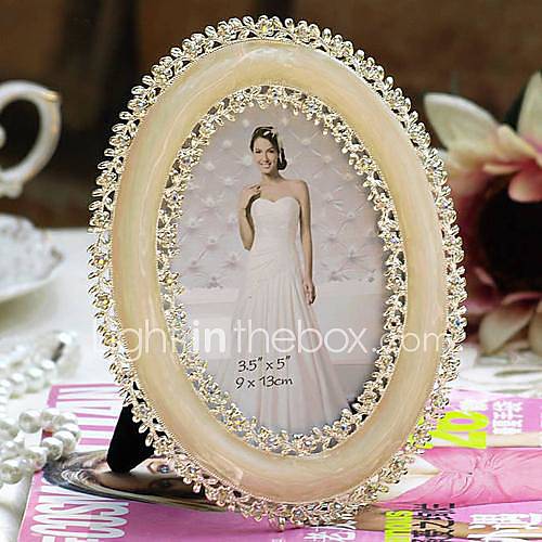 5Modern European Style Pearl Metal Picture Frame