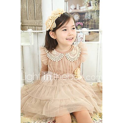 Girls Sweet Princess Reverie Lace Vivi Collar Dress