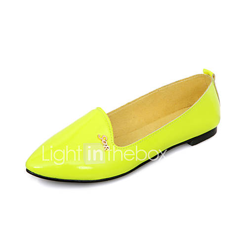 Leatherette Womens Flat Heel Ballerina Flats Shoes(More Colors)