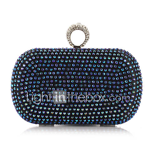 Polyster/Rhinestones Wedding/Special Occation Clutches/Evening Handbags(More Colors)