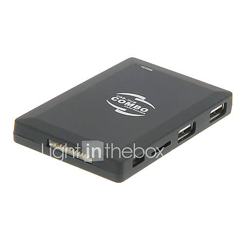 USB 2.0 All in 1 Memory Card Reader (Black)