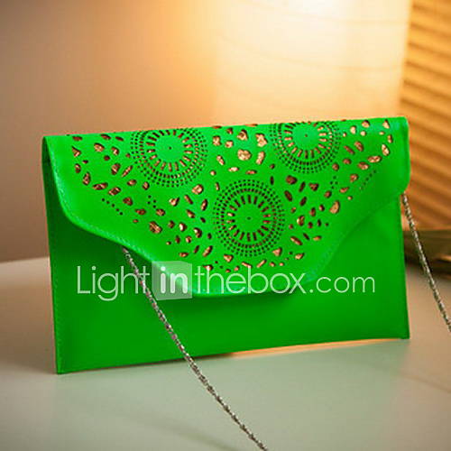 Womens Fashion Candy Fluorescence Color Crossbody Bag