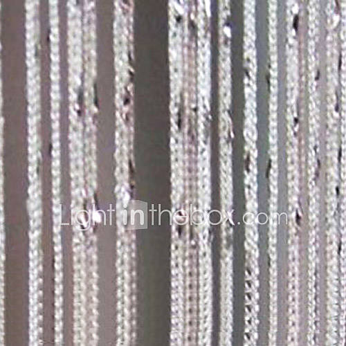 High Fashion Pure Solid Curtain Line   Random Colors Available (39W × 78L)