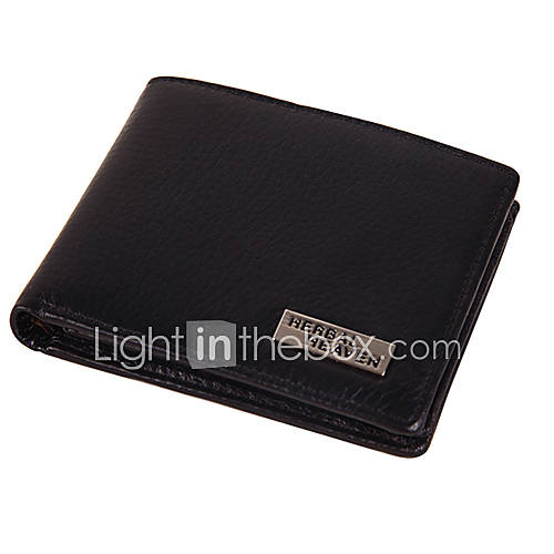 MenS Leather Wallet Business Casual Cowhide Coin Purses