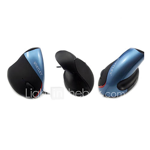 USB Wired Ergonomic design Optical 1600DPI Mouse(Assorted Colors)