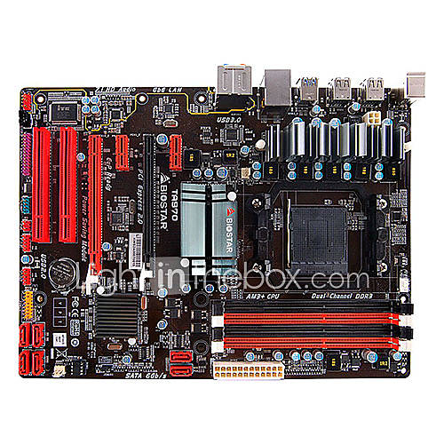 TA970 AMD 970 Phenom FX/Penom II/Athlon II Socket AM3 ATX Desktop Motherboard