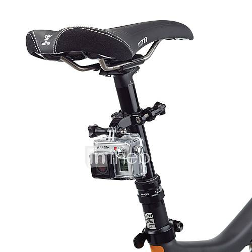 Tool free Handlebar Clamp A Three way Adjustable Pivot Arm for Gopro Camera