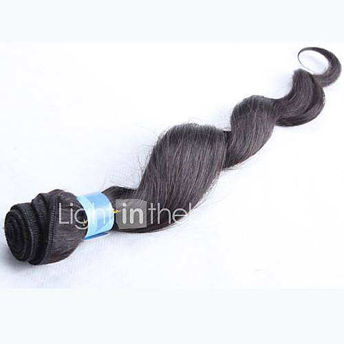 20 20 22 22 1B Grade 4A Indian Virgin Loose Curly Wave Human Hair Extension