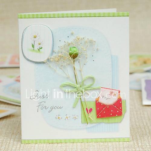 Just for You Greeting Card with Flower for Mothers Day