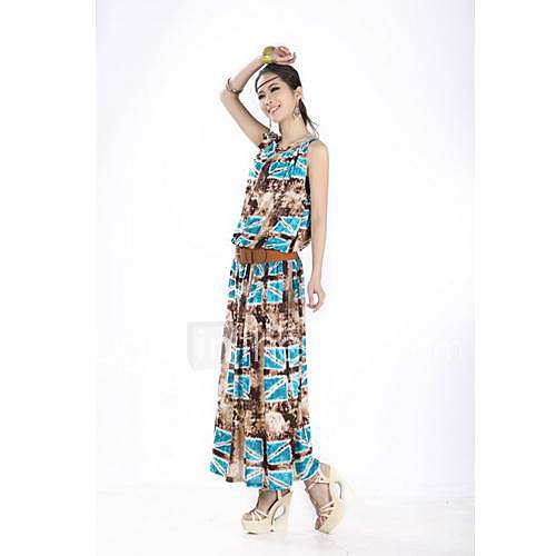 Womens Two Piece MiZiQi Bohemian Dress