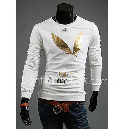 Mens Cultivate Ones Morality Round Neck Long Sleeve T shirt