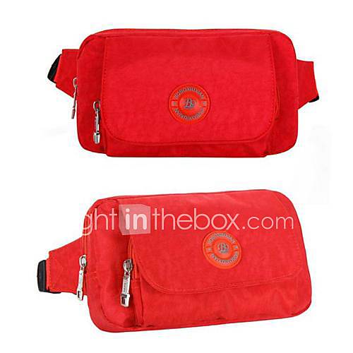 Outdoors Crinkle Nylon Multicolor Wearproof Multifunction Fashion Leisure Sport Messenger Bag Waist Bag