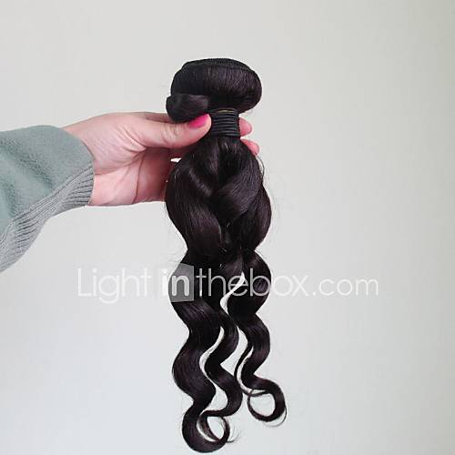 14 Inch 3pcs/lot Grade 5A Brazilian Virgin Hair Natural Wave Hair Extensions/Weaves