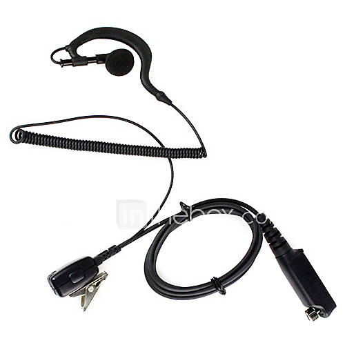 Ptt Mic G Shape Earpiece Headset For Walkie Talkie Sepura Stp8000