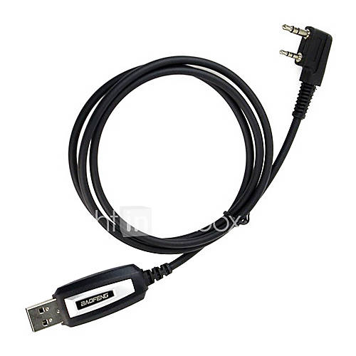 Baofeng High Quality Usb Programming Cable 2 Pins For Radio Kenwood Puxing Wouxun Tyt Baofeng Bf 888S J1506A