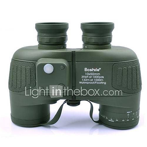 10X50 132m/1000m Binoculars Telescopes,Waterproof Night Vision Range Finder BSL 001