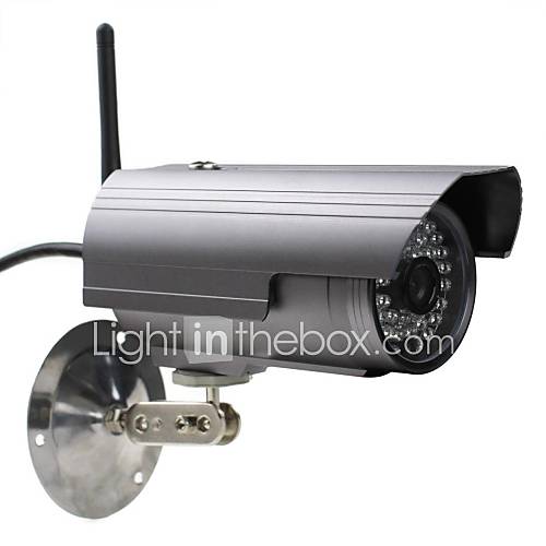 H.264 P2P 1.0MP 720P Surveillance HD Wireless IP Camera ,Wi Fi ,TF,IR Cut,48 LED,RJ45,Onvif  Gray