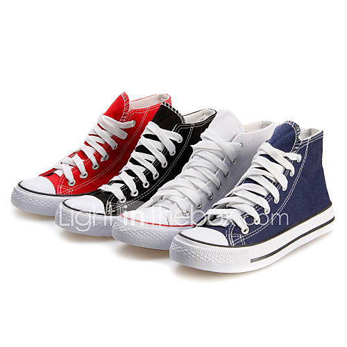 Canvas Womens Flat Heel Comfort Fashion Sneakers Shoes(More Colors)