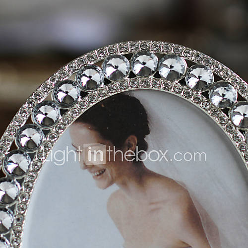 Contemporary Style Rhinestone Picture Frame