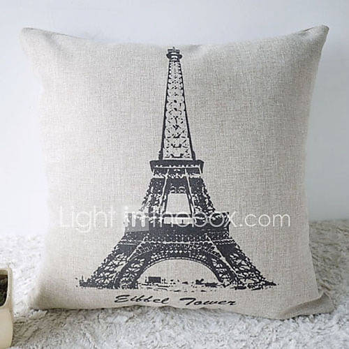 Classical Romanticis Paris je taime Decorative Pillow Cover