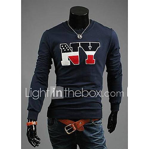 Mens Cultivate Ones Morality Round Neck Long Sleeve T shirt