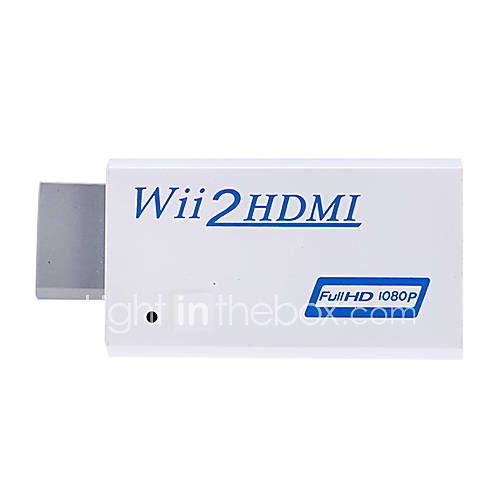 FULL HD 1080P Wii To HDMI HD TV Wii2hdmi Converter Adapter