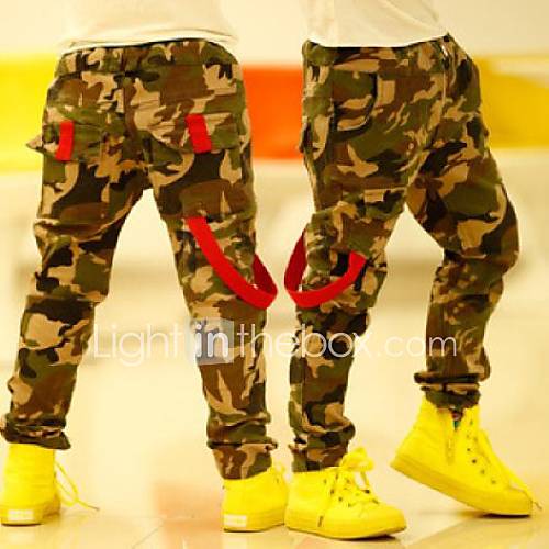 Boys Camouflage Pants