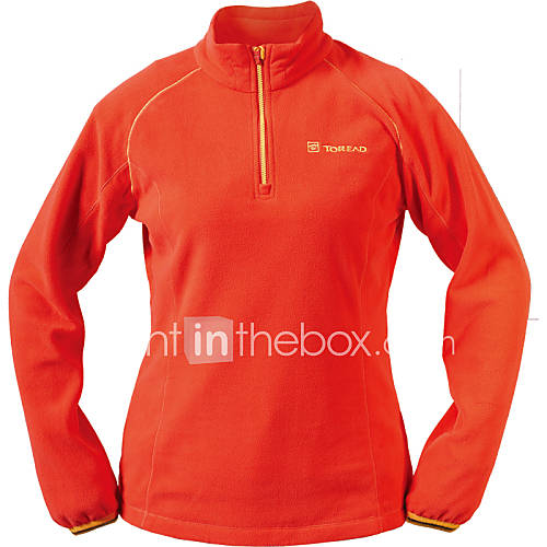 TOREAD WomenS Ultralight Fleece Jacket   Orange (Assorted Size)