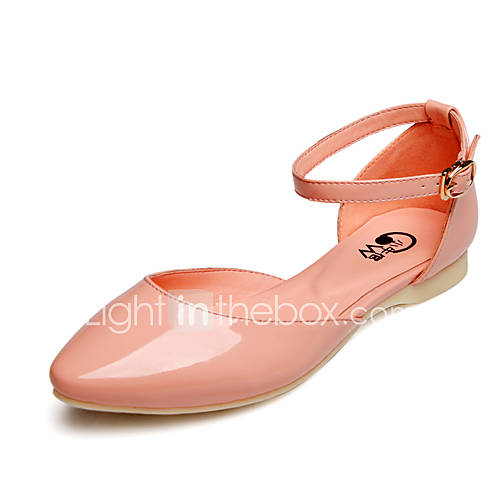 XNG 2014 Spring One Button Candy Color Sandal Shoes (Pink)