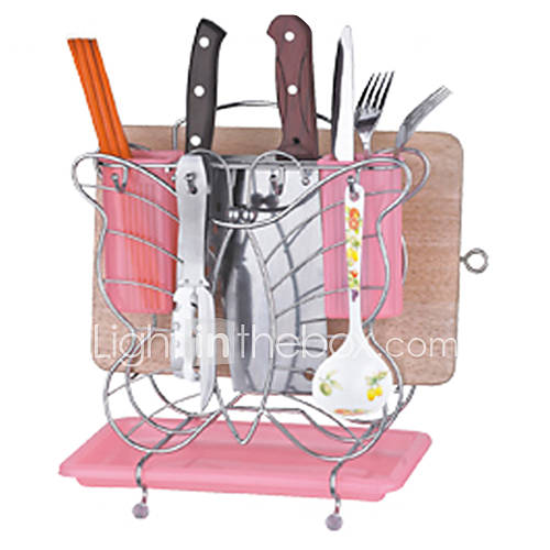 Knife Shelf, Stainless steel, W11.2 x L6.4 x H12.8