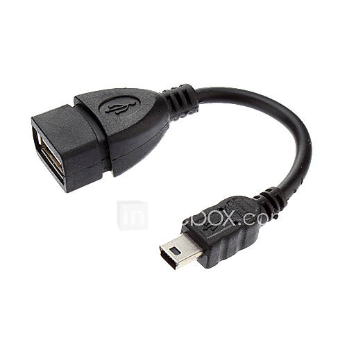 5 PIN USB Female to Mini USB Adapter