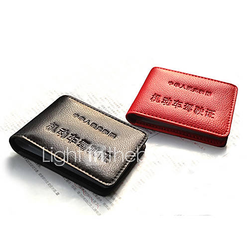 UnisexS Multifunctional Bulk License Packs Leather Card Id Holders