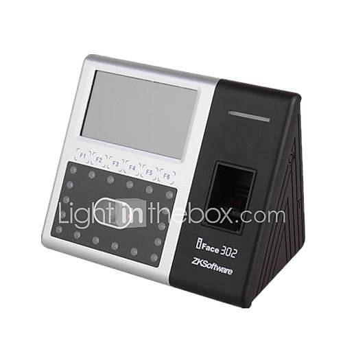 ZK Software iFace302 Fingerprint Facial 4.3TFT Touch Screen Recognition Attendance System