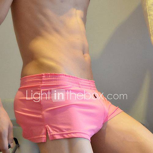 Mens Comfort Boxer Cotton Pink Panties