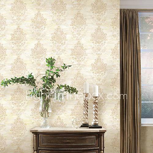 Contemporary Floral Non Woven Wallpaper