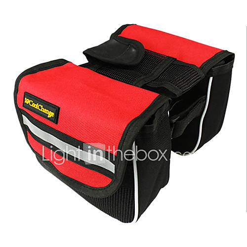 CoolChange Anti Scraping Polyester Red Bicycle Front Bag
