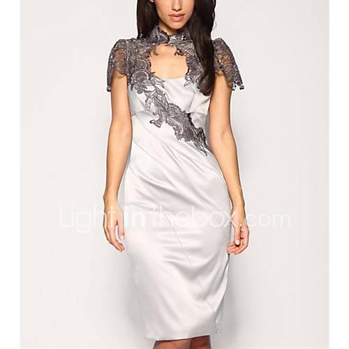 Womens Fashion Lace Party Dress