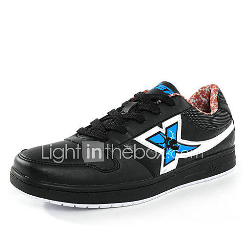Xtep Mens Synthetic Leather Skate Shoes