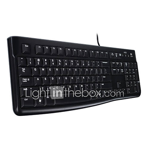 K120 Wired USB Slim Optical Keyboard